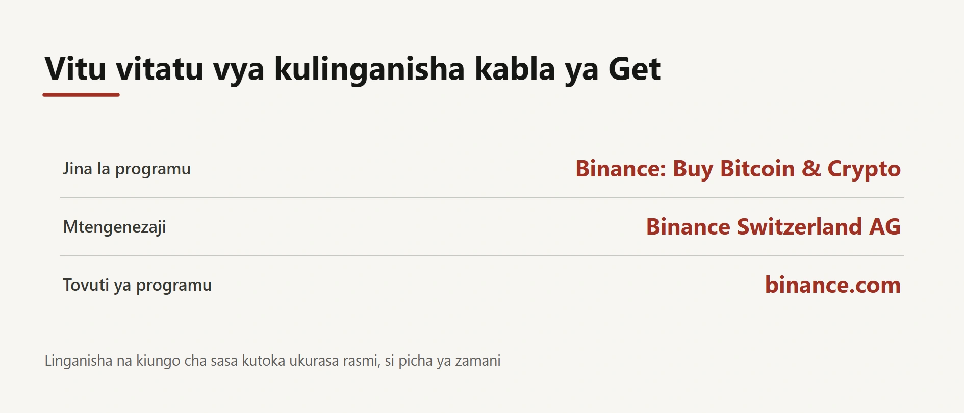 Binance download iPhone: jinsi ya kupakua App Store