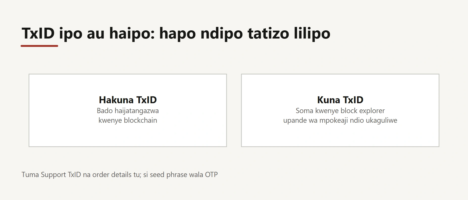 Jinsi ya kutoa crypto Binance kwenda pochi kwa usalama